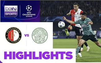 Feyenoord 2-0 Celtic | Champions League 23/24 Match Highlights